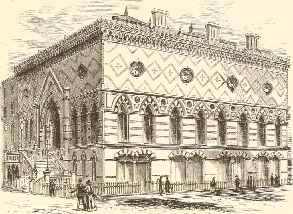 An illustration from The United States art directory and yearbook : [1st-2d year] : a guide for artists, art students, travellers, etc., 1888, leaf 356