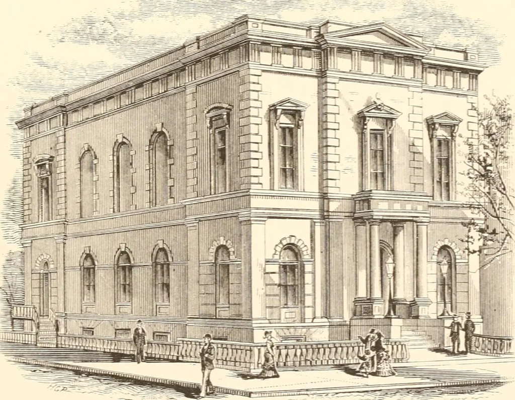 An illustration from The United States art directory and yearbook : [1st-2d year] : a guide for artists, art students, travellers, etc., 1888, leaf 356
