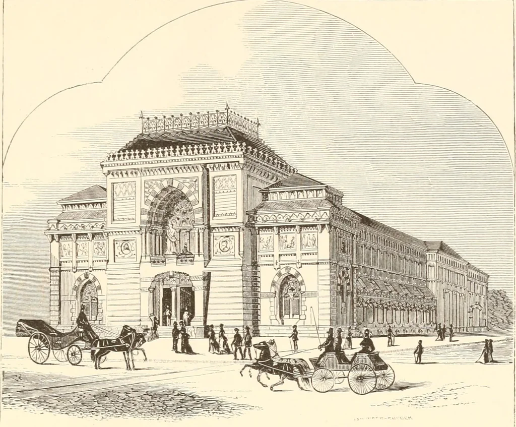 An illustration from The United States art directory and yearbook : [1st-2d year] : a guide for artists, art students, travellers, etc., 1888, leaf 362