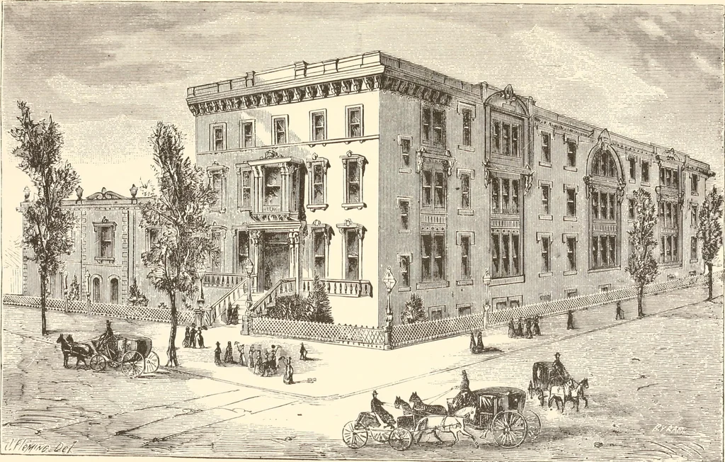 An illustration from The United States art directory and yearbook : [1st-2d year] : a guide for artists, art students, travellers, etc., 1888, leaf 364