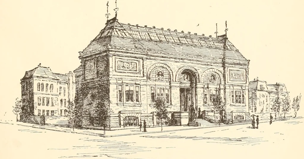 An illustration from The United States art directory and yearbook : [1st-2d year] : a guide for artists, art students, travellers, etc., 1888, leaf 366