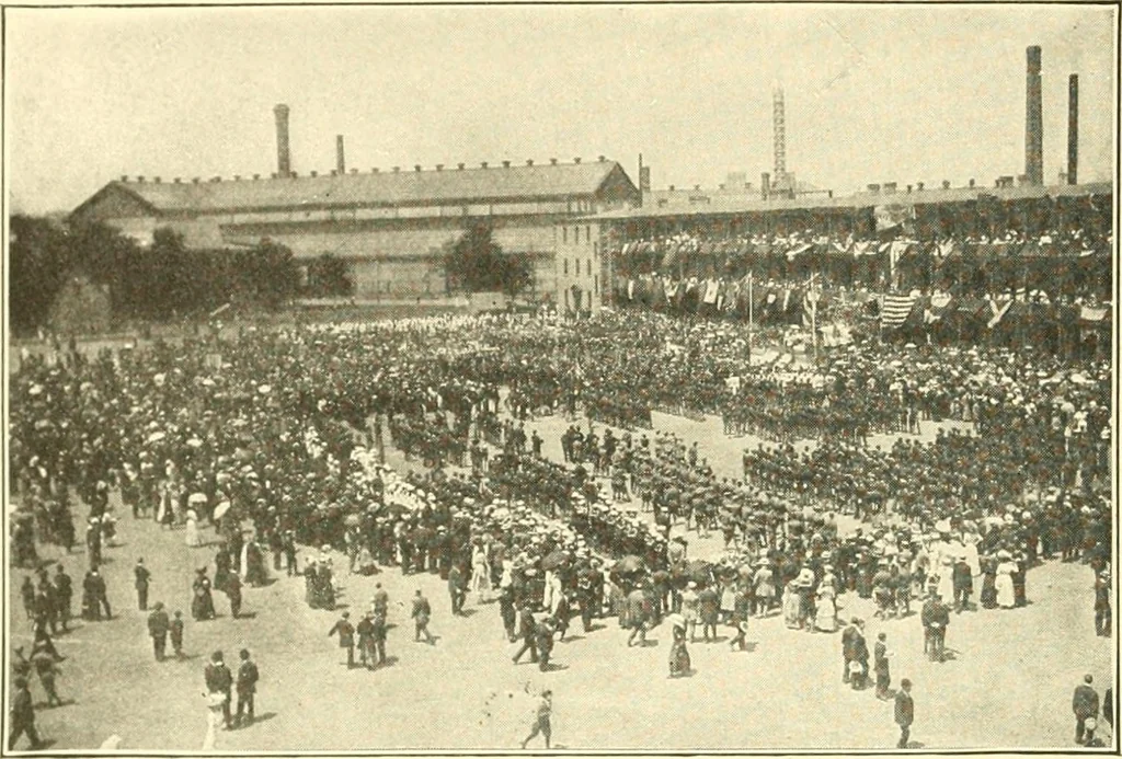 An illustration from The United States in prophecy; our country, its past, present, and future, and what the Scriptures say of it, 1914, leaf 183