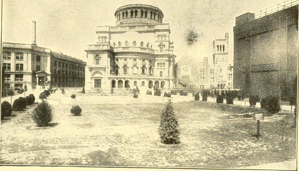An illustration from The United States in prophecy; our country, its past, present, and future, and what the Scriptures say of it, 1914, leaf 202