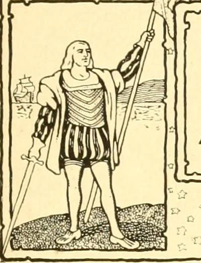 An illustration from The United States in prophecy; our country, its past, present, and future, and what the Scriptures say of it, 1914, leaf 22