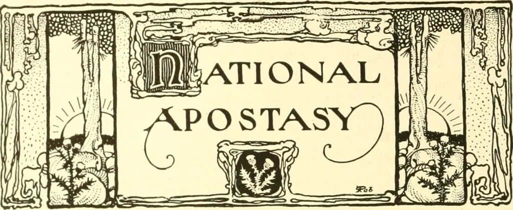 An illustration from The United States in prophecy; our country, its past, present, and future, and what the Scriptures say of it, 1914, leaf 301