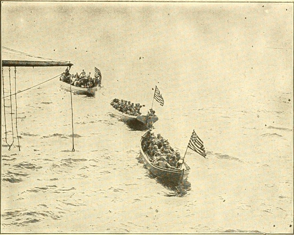 An illustration from The United States in prophecy; our country, its past, present, and future, and what the Scriptures say of it, 1914, leaf 480