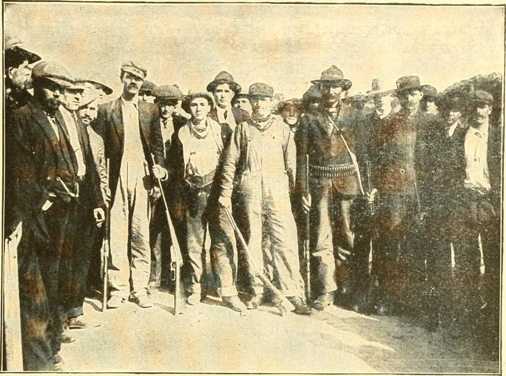 An illustration from The United States in prophecy; our country, its past, present, and future, and what the Scriptures say of it, 1914, leaf 498