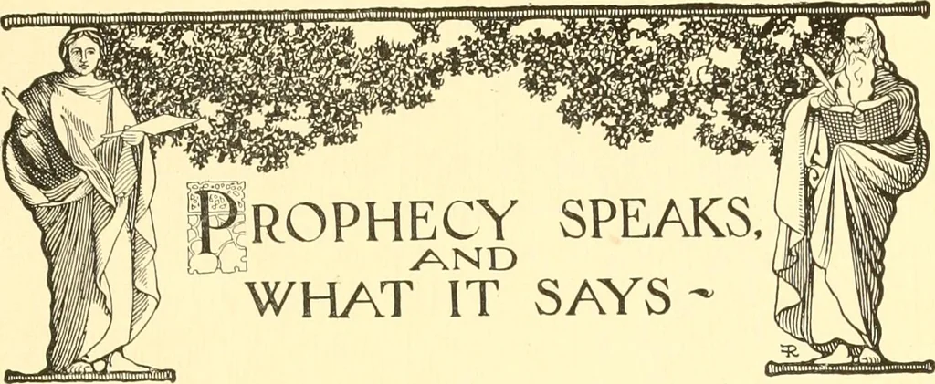 An illustration from The United States in prophecy; our country, its past, present, and future, and what the Scriptures say of it, 1914, leaf 92