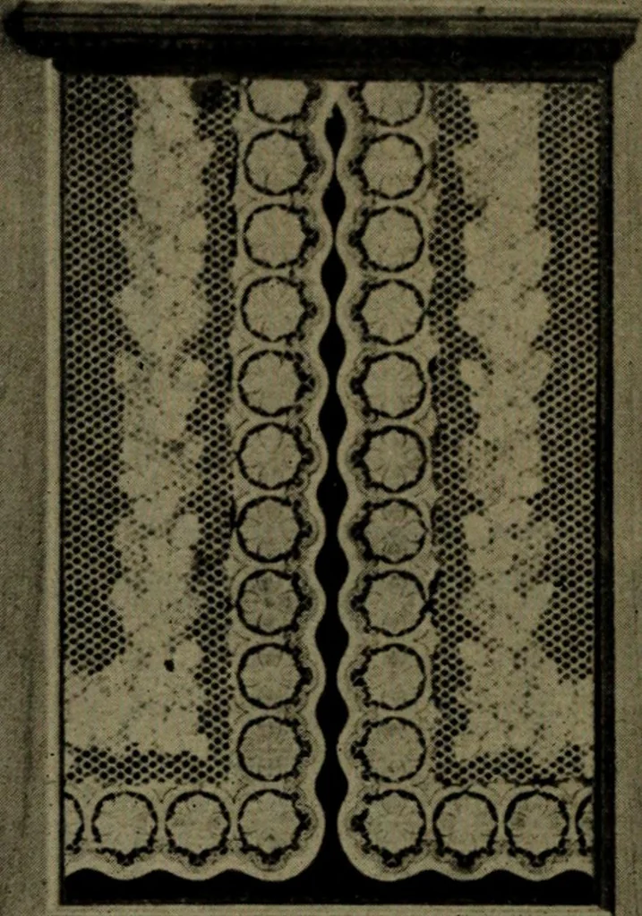 An illustration from Universal design book : containing official list prices of sash, doors and blinds ... official list prices of head, corner and base blocks ... official moulding book ... official list: window glass .., 1908, leaf 113