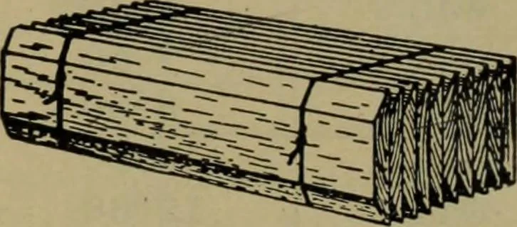 An illustration from Universal design book : containing official list prices of sash, doors and blinds ... official list prices of head, corner and base blocks ... official moulding book ... official list: window glass .., 1908, leaf 134