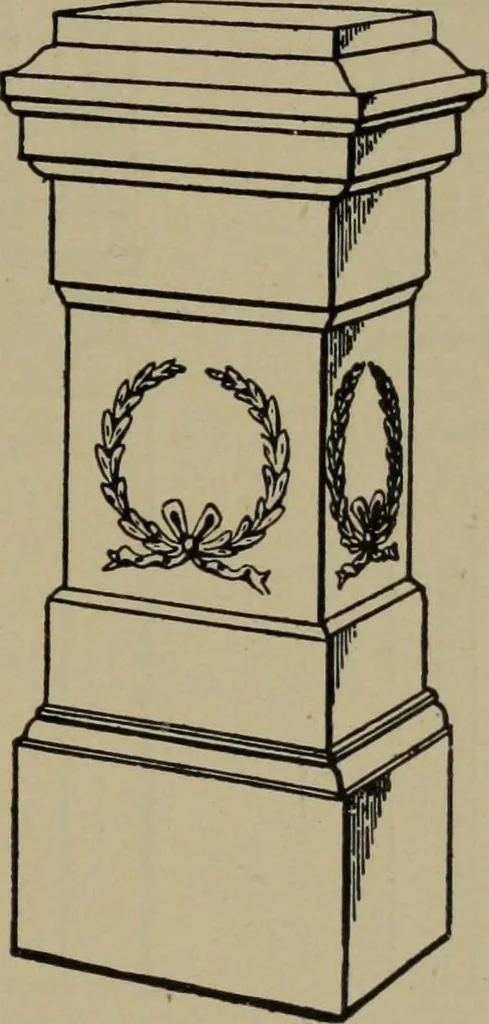 An illustration from Universal design book : containing official list prices of sash, doors and blinds ... official list prices of head, corner and base blocks ... official moulding book ... official list: window glass .., 1908, leaf 184
