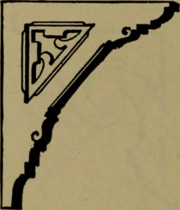 An illustration from Universal design book : containing official list prices of sash, doors and blinds ... official list prices of head, corner and base blocks ... official moulding book ... official list: window glass .., 1908, leaf 211