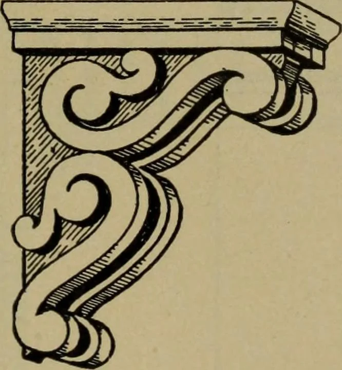 An illustration from Universal design book : containing official list prices of sash, doors and blinds ... official list prices of head, corner and base blocks ... official moulding book ... official list: window glass .., 1908, leaf 218