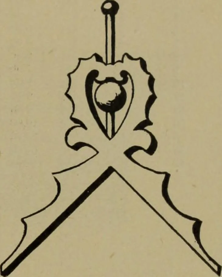 An illustration from Universal design book : containing official list prices of sash, doors and blinds ... official list prices of head, corner and base blocks ... official moulding book ... official list: window glass .., 1908, leaf 226