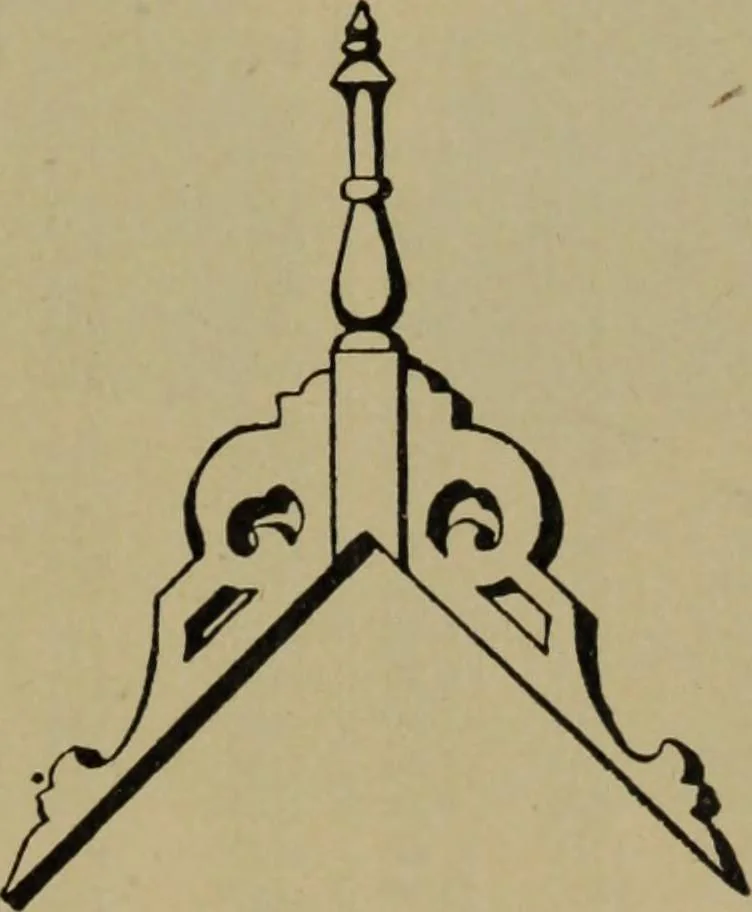 An illustration from Universal design book : containing official list prices of sash, doors and blinds ... official list prices of head, corner and base blocks ... official moulding book ... official list: window glass .., 1908, leaf 226