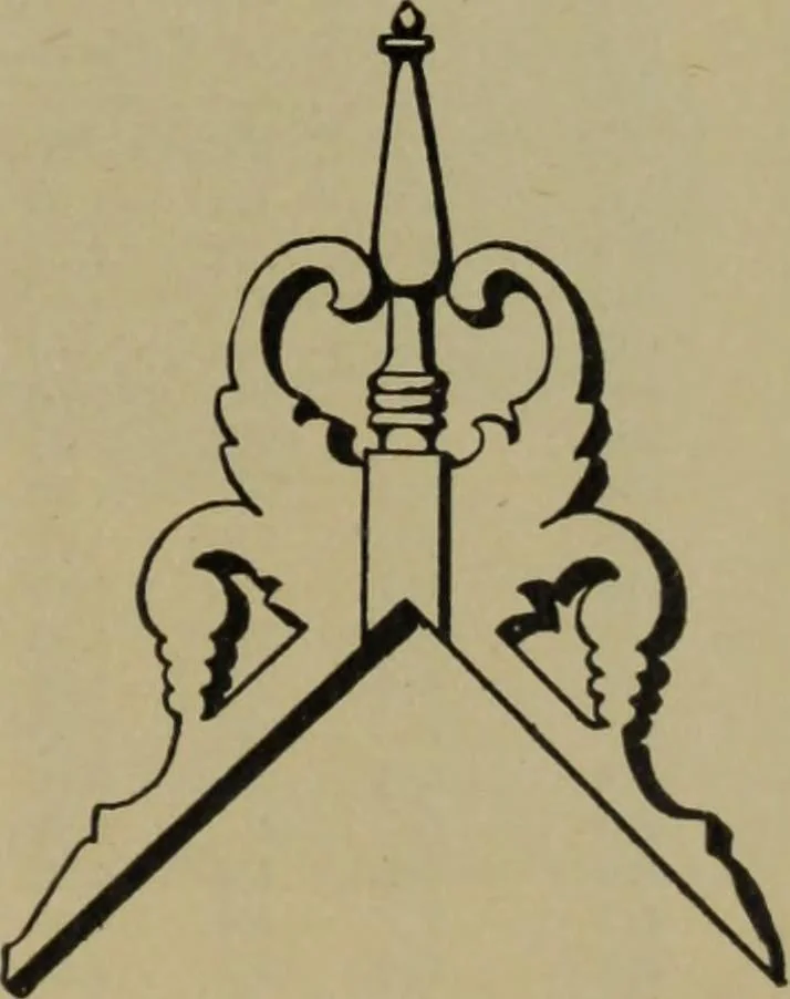 An illustration from Universal design book : containing official list prices of sash, doors and blinds ... official list prices of head, corner and base blocks ... official moulding book ... official list: window glass .., 1908, leaf 226
