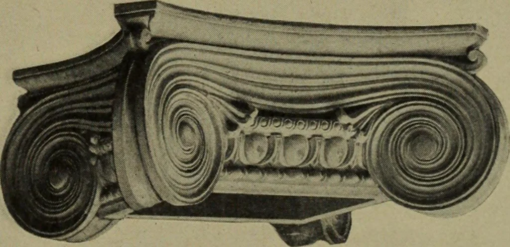 An illustration from Universal design book : containing official list prices of sash, doors and blinds ... official list prices of head, corner and base blocks ... official moulding book ... official list: window glass .., 1908, leaf 228