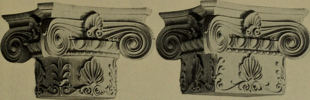 An illustration from Universal design book : containing official list prices of sash, doors and blinds ... official list prices of head, corner and base blocks ... official moulding book ... official list: window glass .., 1908, leaf 230