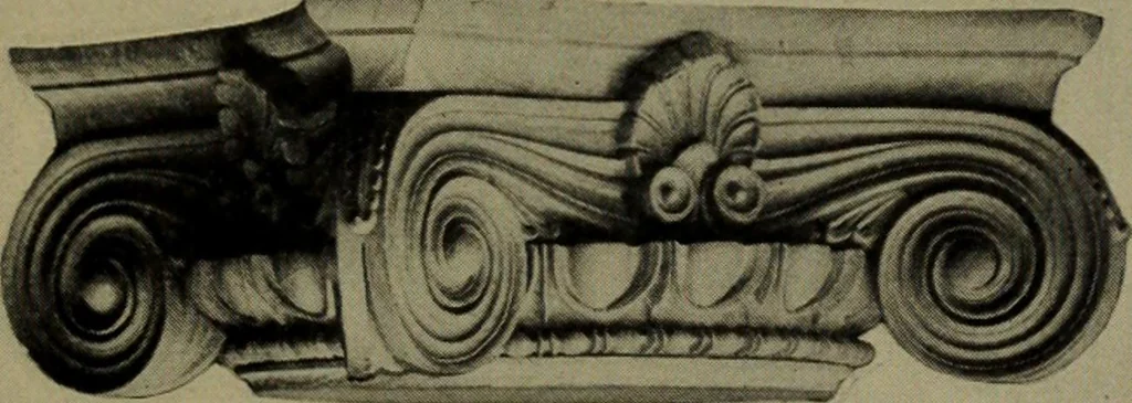 An illustration from Universal design book : containing official list prices of sash, doors and blinds ... official list prices of head, corner and base blocks ... official moulding book ... official list: window glass .., 1908, leaf 230