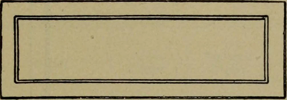 An illustration from Universal design book : containing official list prices of sash, doors and blinds ... official list prices of head, corner and base blocks ... official moulding book ... official list: window glass .., 1908, leaf 24