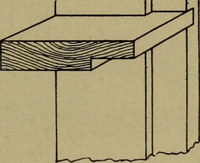 An illustration from Universal design book : containing official list prices of sash, doors and blinds ... official list prices of head, corner and base blocks ... official moulding book ... official list: window glass .., 1908, leaf 258