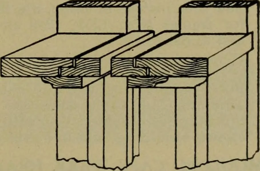 An illustration from Universal design book : containing official list prices of sash, doors and blinds ... official list prices of head, corner and base blocks ... official moulding book ... official list: window glass .., 1908, leaf 258