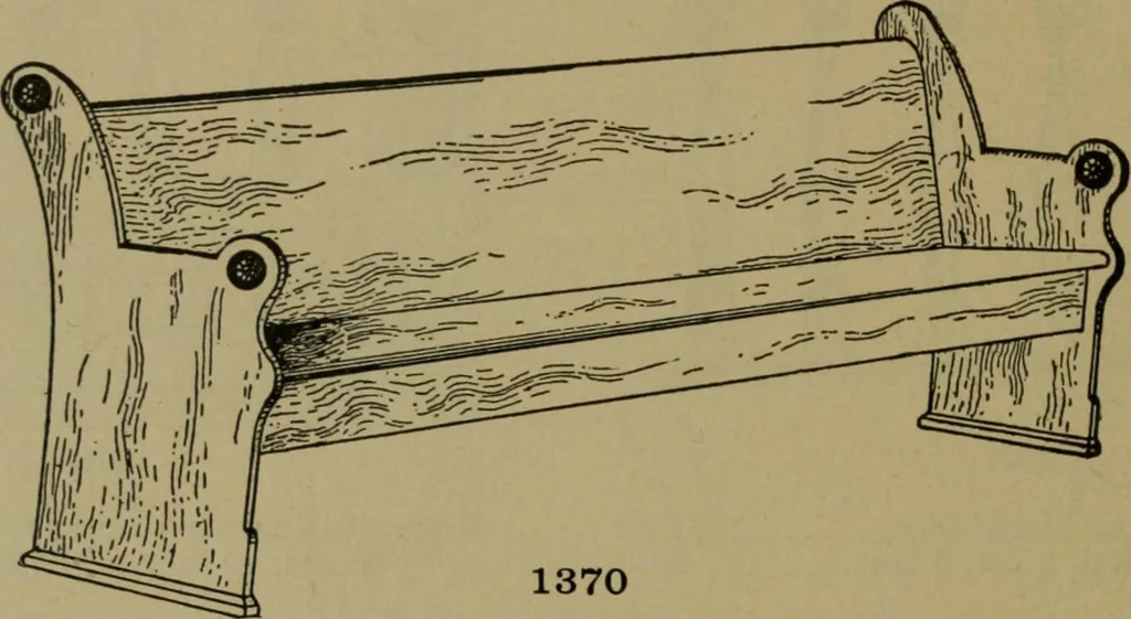 An illustration from Universal design book : containing official list prices of sash, doors and blinds ... official list prices of head, corner and base blocks ... official moulding book ... official list: window glass .., 1908, leaf 275