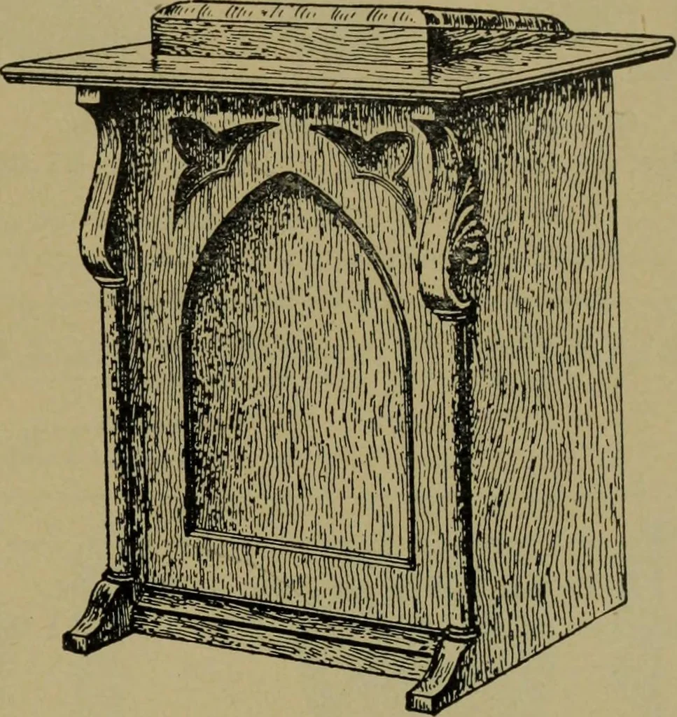 An illustration from Universal design book : containing official list prices of sash, doors and blinds ... official list prices of head, corner and base blocks ... official moulding book ... official list: window glass .., 1908, leaf 276