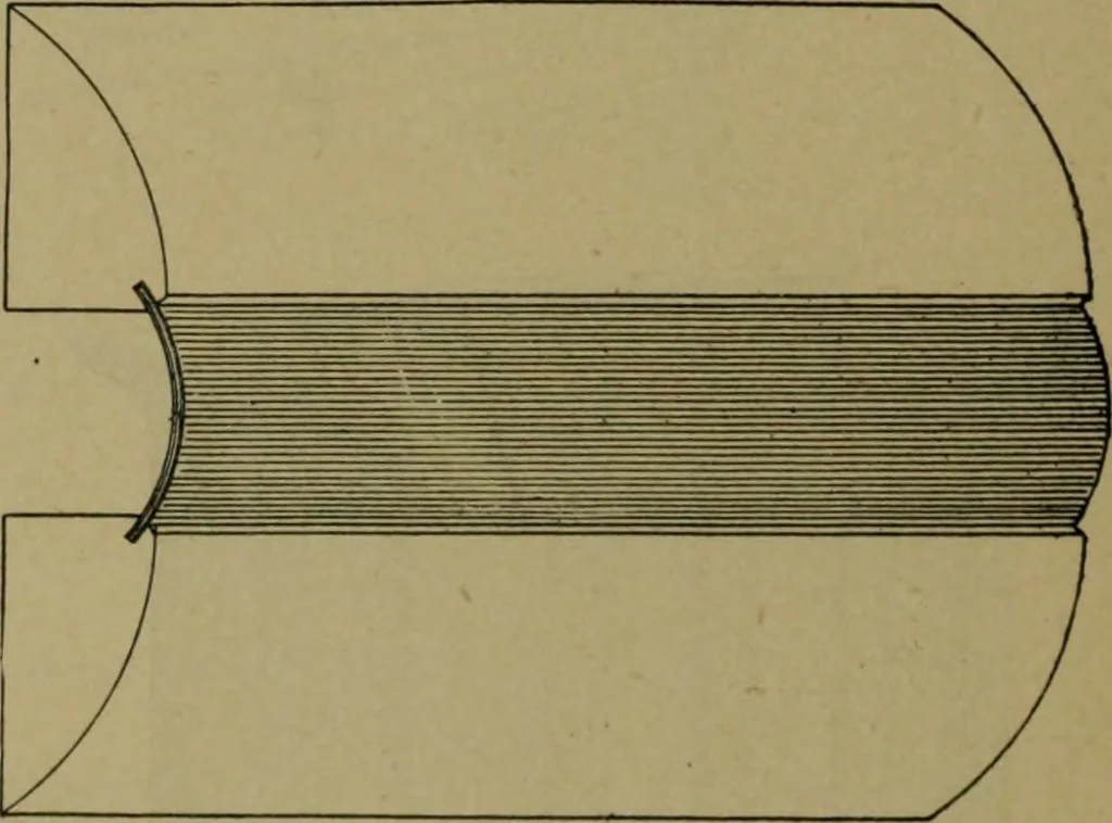 An illustration from Universal design book : containing official list prices of sash, doors and blinds ... official list prices of head, corner and base blocks ... official moulding book ... official list: window glass .., 1908, leaf 277