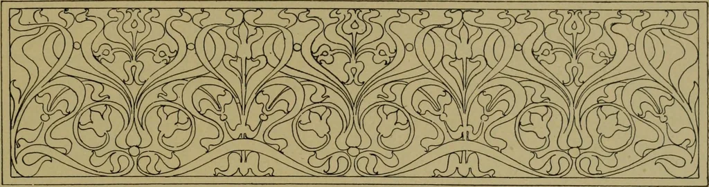 An illustration from Universal design book : containing official list prices of sash, doors and blinds ... official list prices of head, corner and base blocks ... official moulding book ... official list: window glass .., 1908, leaf 284