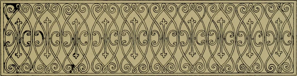 An illustration from Universal design book : containing official list prices of sash, doors and blinds ... official list prices of head, corner and base blocks ... official moulding book ... official list: window glass .., 1908, leaf 284