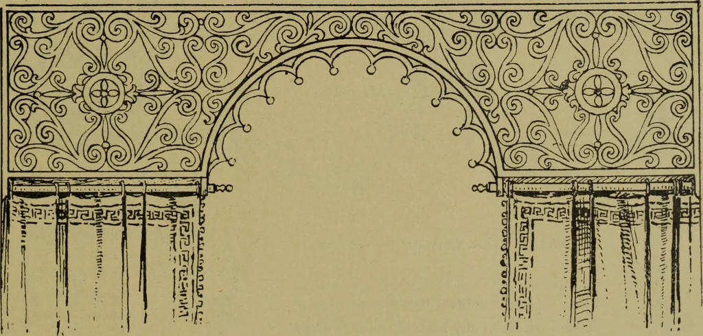 An illustration from Universal design book : containing official list prices of sash, doors and blinds ... official list prices of head, corner and base blocks ... official moulding book ... official list: window glass .., 1908, leaf 286