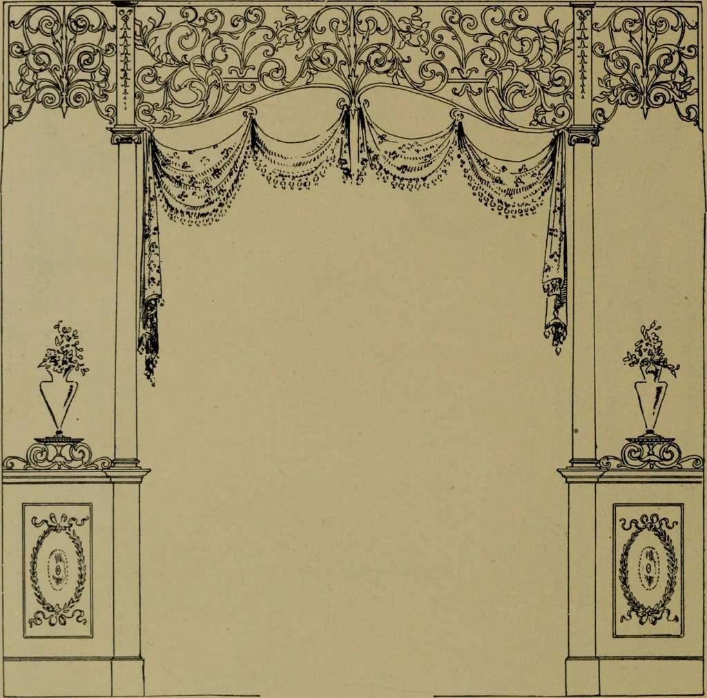 An illustration from Universal design book : containing official list prices of sash, doors and blinds ... official list prices of head, corner and base blocks ... official moulding book ... official list: window glass .., 1908, leaf 289