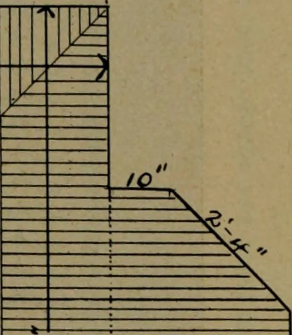 An illustration from Universal design book : containing official list prices of sash, doors and blinds ... official list prices of head, corner and base blocks ... official moulding book ... official list: window glass .., 1908, leaf 301