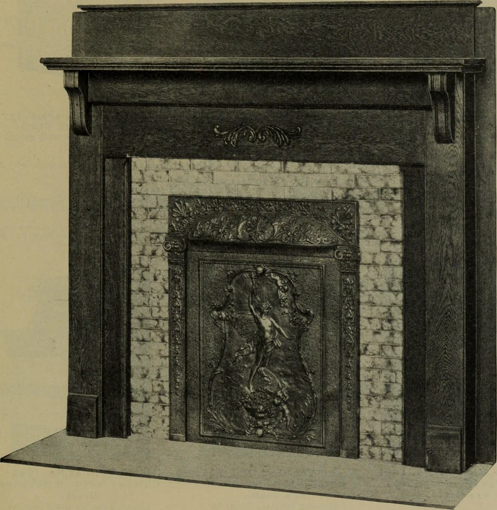 An illustration from Universal design book : containing official list prices of sash, doors and blinds ... official list prices of head, corner and base blocks ... official moulding book ... official list: window glass .., 1908, leaf 308