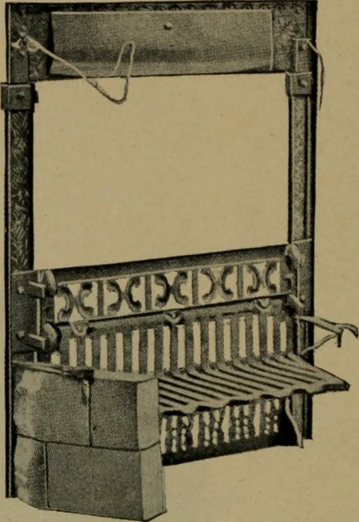 An illustration from Universal design book : containing official list prices of sash, doors and blinds ... official list prices of head, corner and base blocks ... official moulding book ... official list: window glass .., 1908, leaf 309