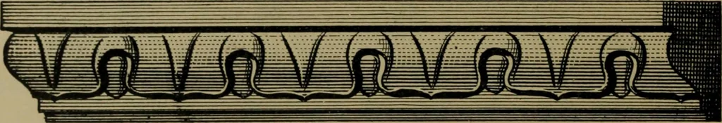 An illustration from Universal design book : containing official list prices of sash, doors and blinds ... official list prices of head, corner and base blocks ... official moulding book ... official list: window glass .., 1908, leaf 317