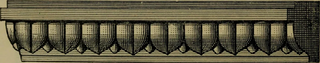 An illustration from Universal design book : containing official list prices of sash, doors and blinds ... official list prices of head, corner and base blocks ... official moulding book ... official list: window glass .., 1908, leaf 317