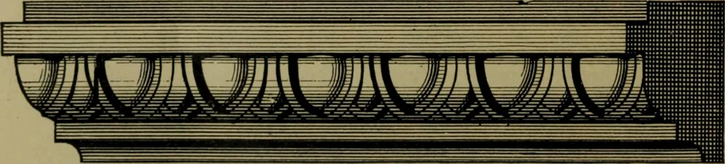 An illustration from Universal design book : containing official list prices of sash, doors and blinds ... official list prices of head, corner and base blocks ... official moulding book ... official list: window glass .., 1908, leaf 317