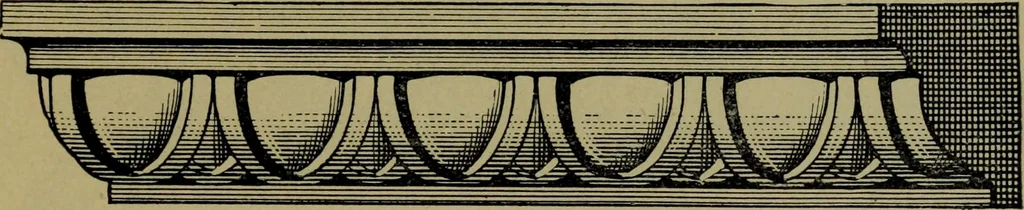 An illustration from Universal design book : containing official list prices of sash, doors and blinds ... official list prices of head, corner and base blocks ... official moulding book ... official list: window glass .., 1908, leaf 318