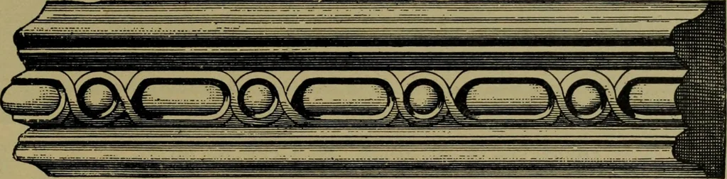 An illustration from Universal design book : containing official list prices of sash, doors and blinds ... official list prices of head, corner and base blocks ... official moulding book ... official list: window glass .., 1908, leaf 322