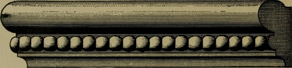 An illustration from Universal design book : containing official list prices of sash, doors and blinds ... official list prices of head, corner and base blocks ... official moulding book ... official list: window glass .., 1908, leaf 329