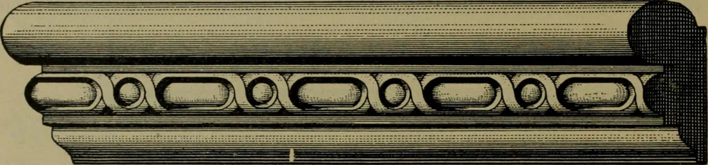 An illustration from Universal design book : containing official list prices of sash, doors and blinds ... official list prices of head, corner and base blocks ... official moulding book ... official list: window glass .., 1908, leaf 329