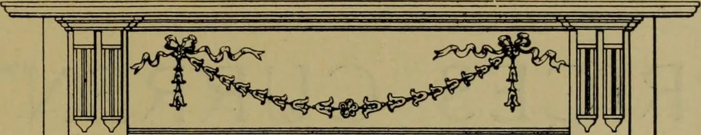 An illustration from Universal design book : containing official list prices of sash, doors and blinds ... official list prices of head, corner and base blocks ... official moulding book ... official list: window glass .., 1908, leaf 338