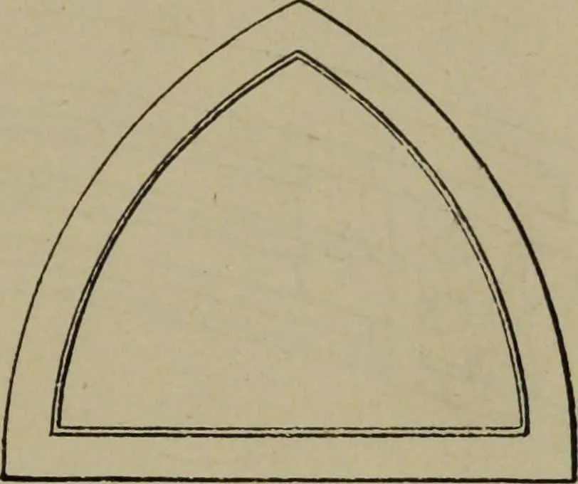 An illustration from Universal design book : containing official list prices of sash, doors and blinds ... official list prices of head, corner and base blocks ... official moulding book ... official list: window glass .., 1908, leaf 34
