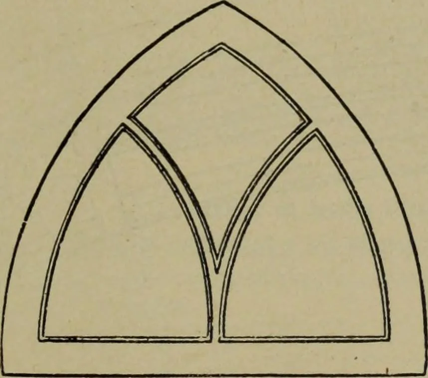 An illustration from Universal design book : containing official list prices of sash, doors and blinds ... official list prices of head, corner and base blocks ... official moulding book ... official list: window glass .., 1908, leaf 34