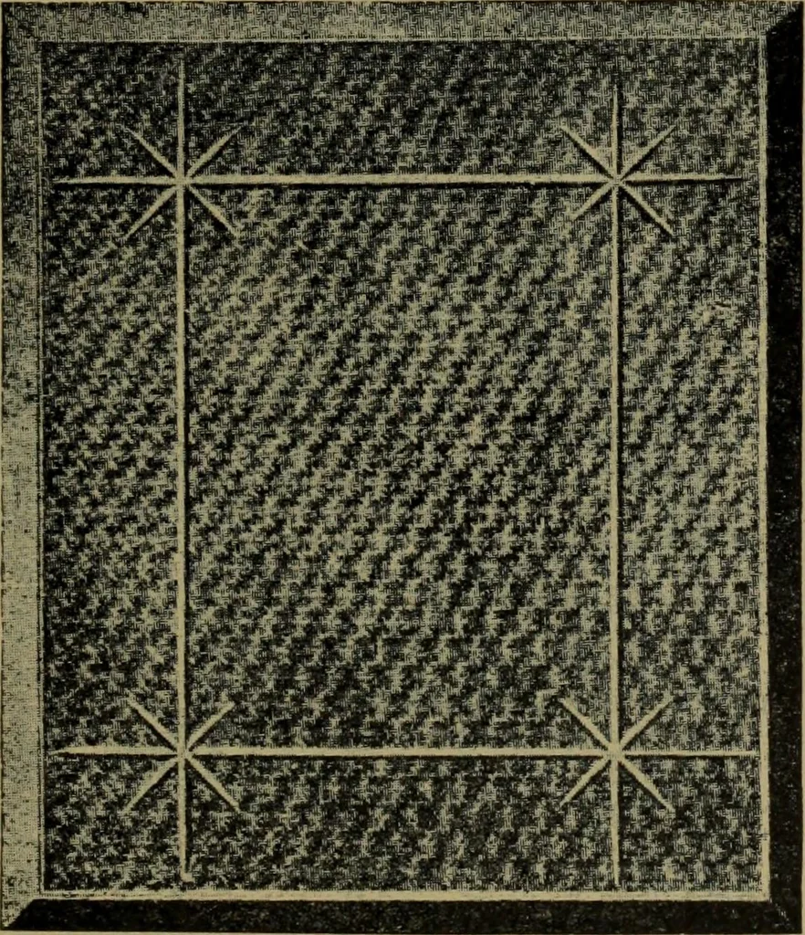 An illustration from Universal design book : containing official list prices of sash, doors and blinds ... official list prices of head, corner and base blocks ... official moulding book ... official list: window glass .., 1908, leaf 368
