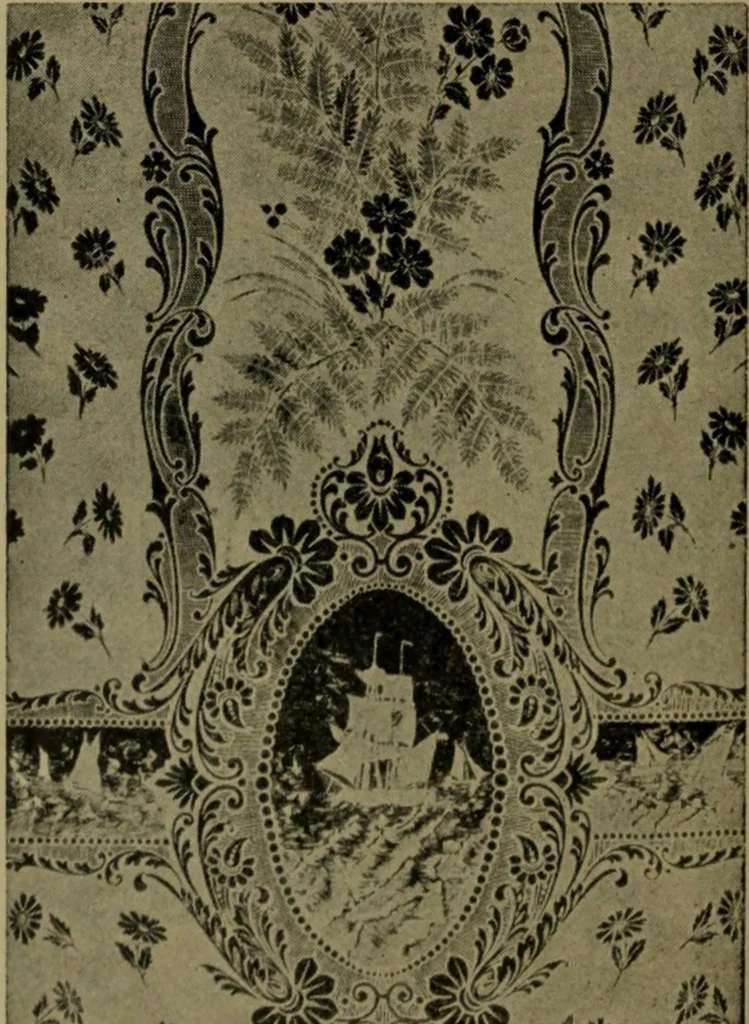 An illustration from Universal design book : containing official list prices of sash, doors and blinds ... official list prices of head, corner and base blocks ... official moulding book ... official list: window glass .., 1908, leaf 371