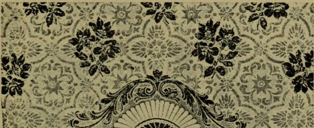 An illustration from Universal design book : containing official list prices of sash, doors and blinds ... official list prices of head, corner and base blocks ... official moulding book ... official list: window glass .., 1908, leaf 372