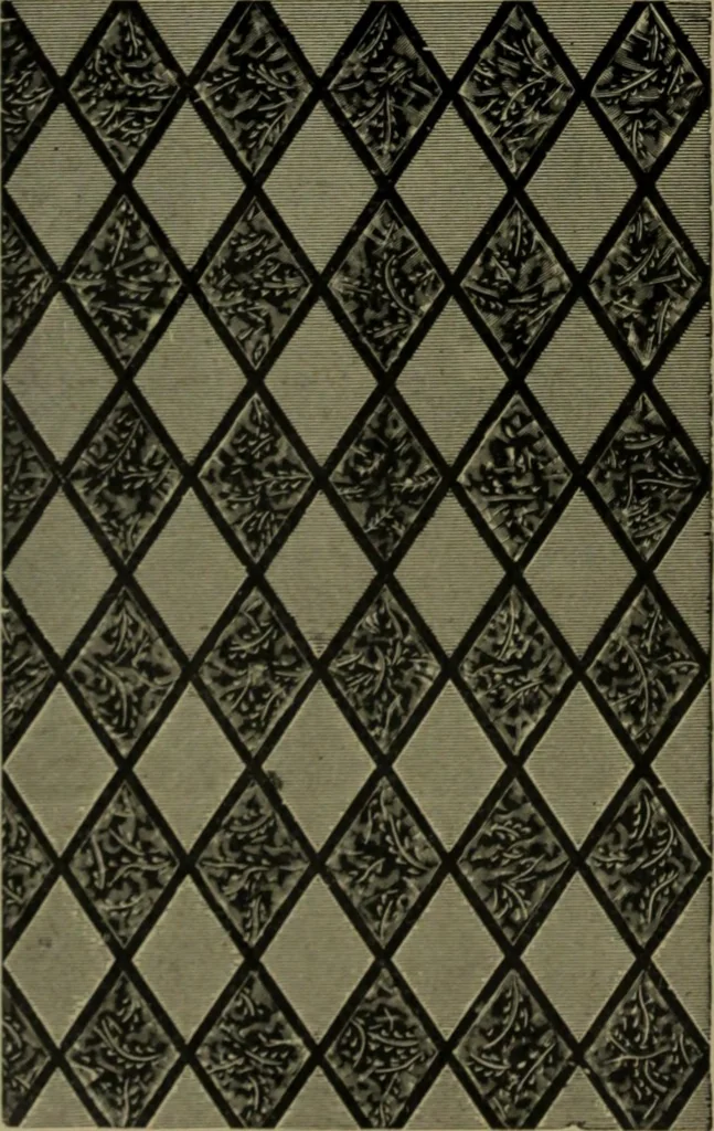 An illustration from Universal design book : containing official list prices of sash, doors and blinds ... official list prices of head, corner and base blocks ... official moulding book ... official list: window glass .., 1908, leaf 375